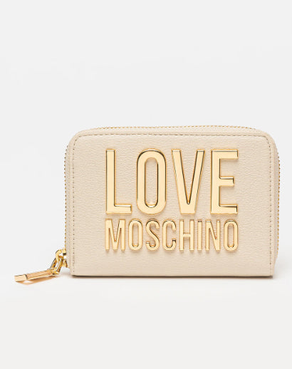 Portafoglio Love Moschino Donna Avorio