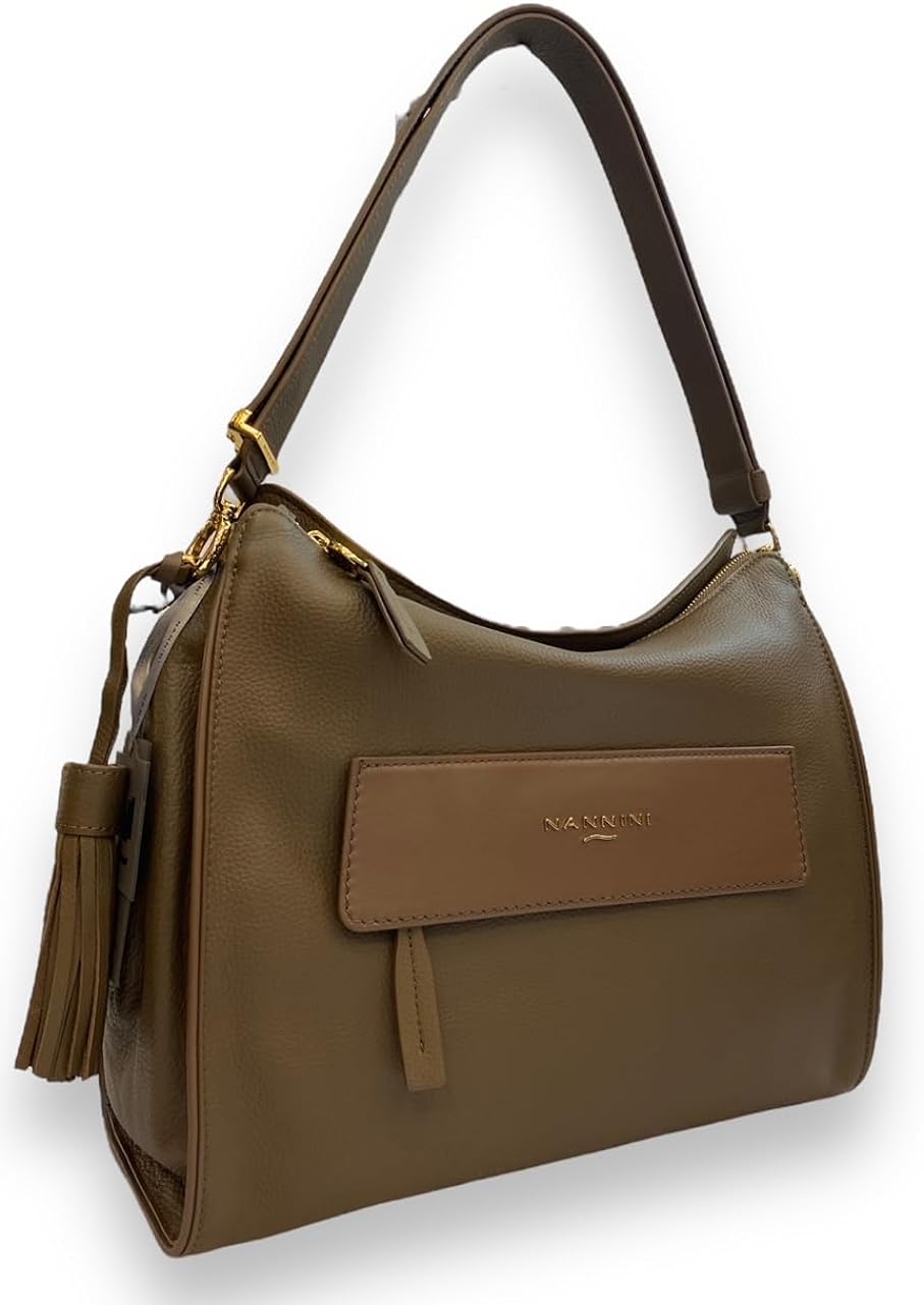 Borsa a Spalla Nannini Donna Grigio