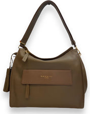 Borsa a Spalla Nannini Donna Grigio