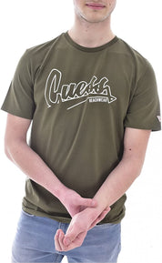 T-shirt Guess Uomo Verde militare
