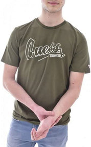 T-shirt Guess Uomo Verde militare
