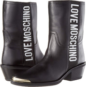 Stivaletti Love Moschino Donna Nero