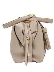 Borsa A Spalla Nannini Donna Beige Veronica Caracas