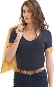 Maglia Alviero Martini 1^ Classe Donna Blu