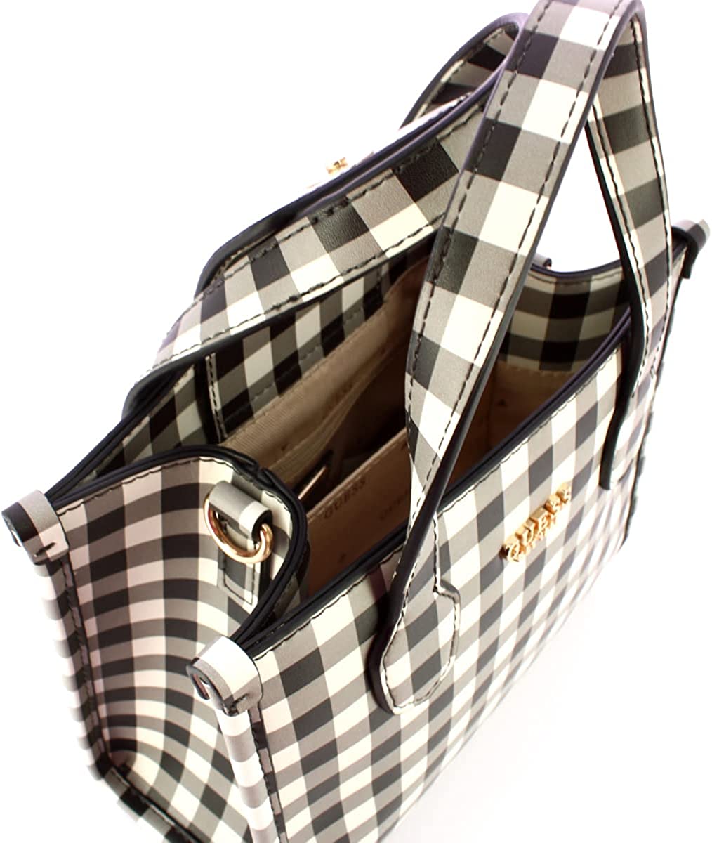 Borsa a Tracolla Guess Donna Bianca/nera