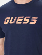 T-shirt Guess Donna Blu/arancio