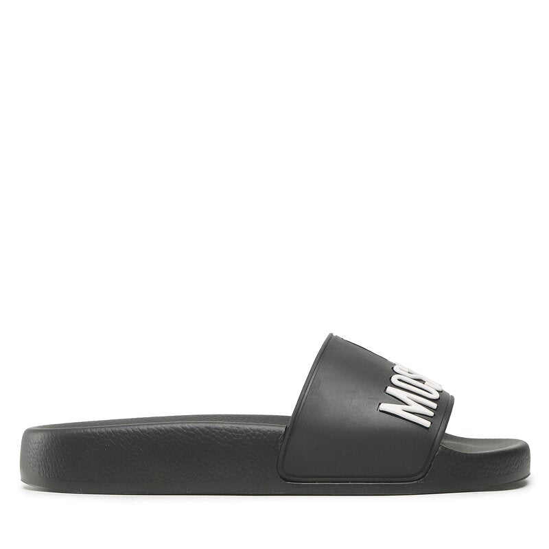 Ciabatta Love Moschino Donna Nero/bianco