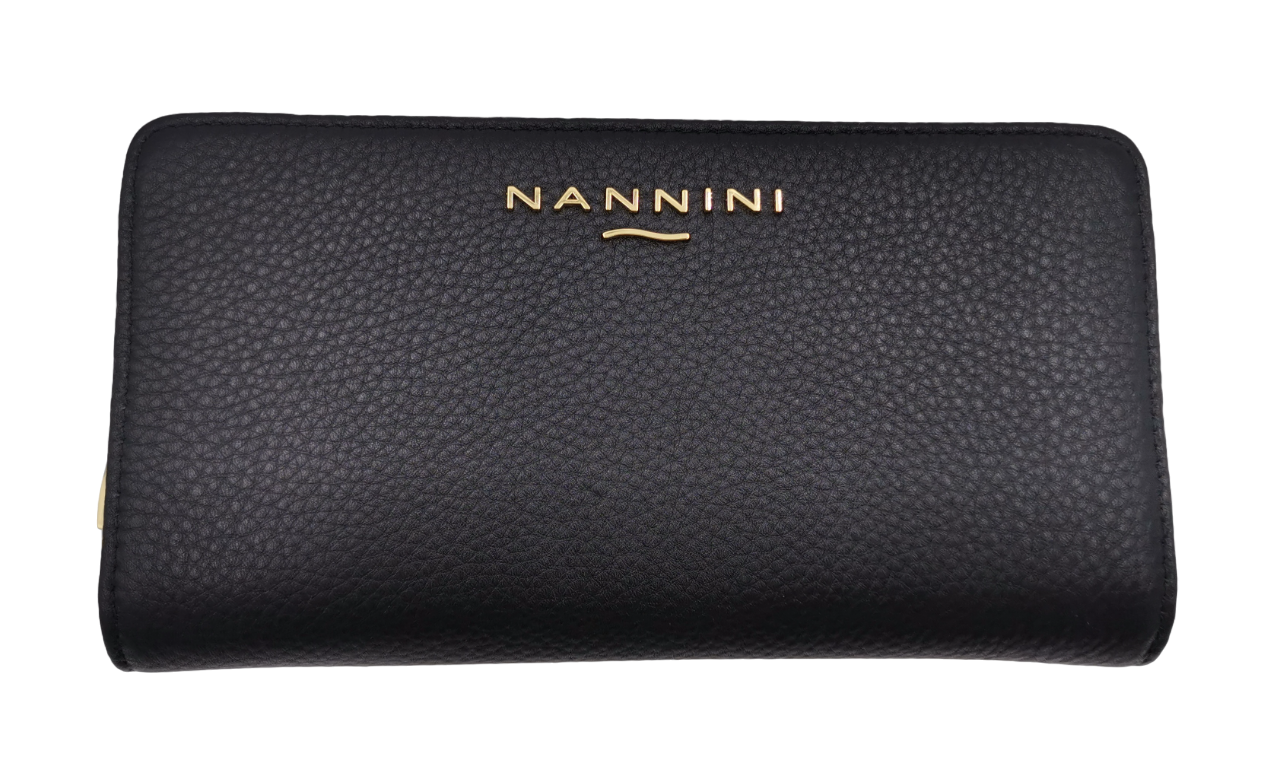 Portafoglio Nannini Donna Wallis Nero