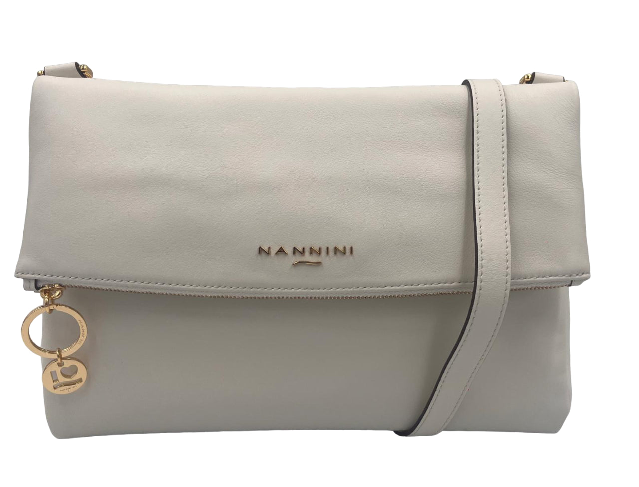Borsa A Tracolla Nannini Donna Jamie Bianco
