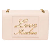 Borsa a Tracolla Love Moschino Donna Lovely Love Cipria