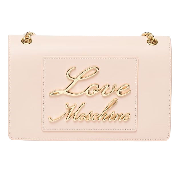 Borsa a Tracolla Love Moschino Donna Lovely Love Cipria