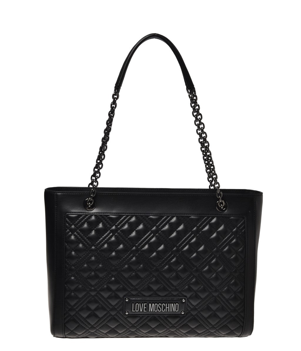 Borsa love moschino nera trapuntata store
