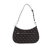 Borsa a Spalla Guess Donna Noelle Marrone scuro