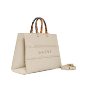 Borsa a Mano Gaudì Donna Gemma Beige