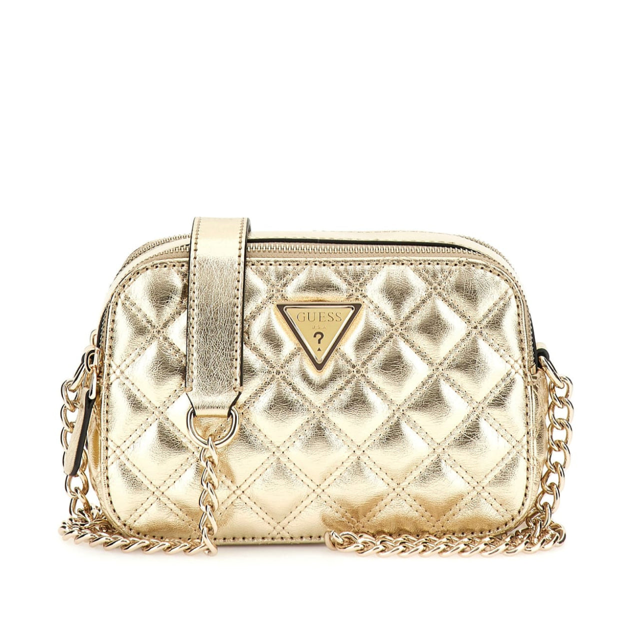 Borsa a Tracolla Guess Donna Giully Oro