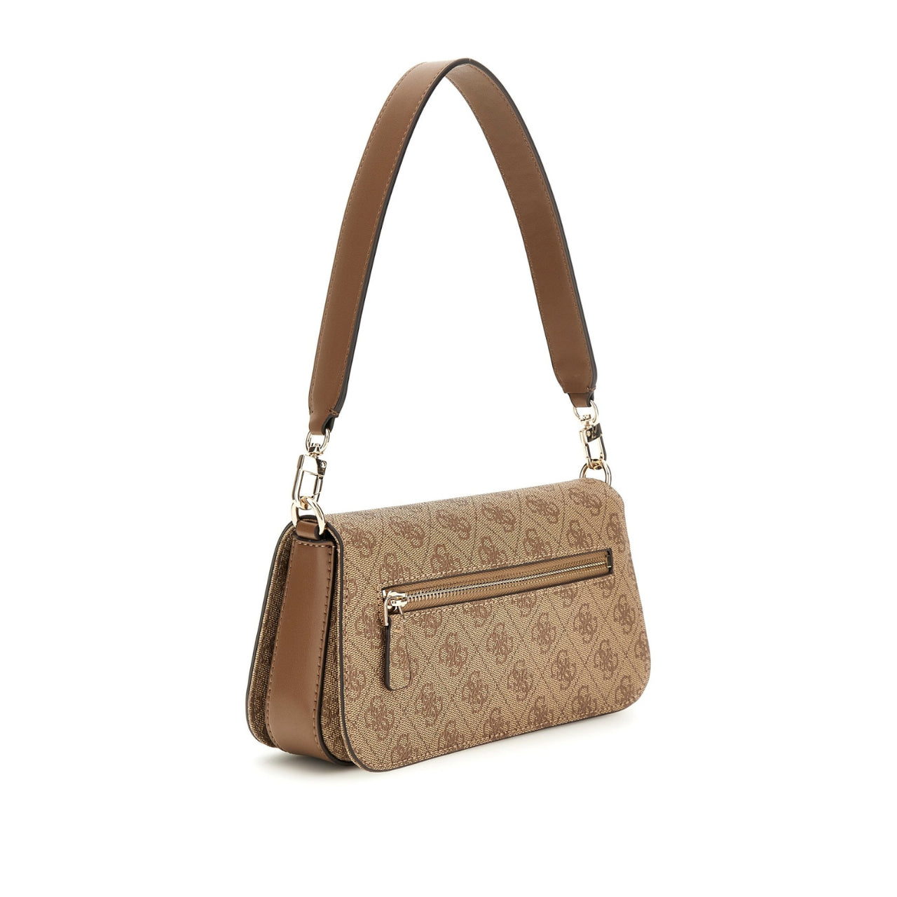 Borsa a Tracolla Guess Donna Eco Mietta Nocciola/marrone
