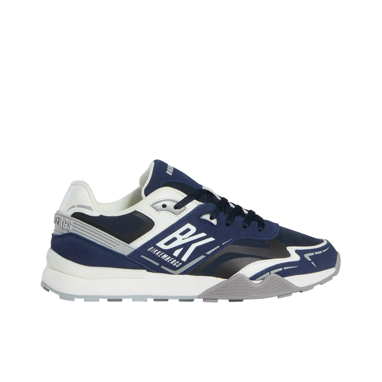 Sneakers BIKKEMBERGS Uomo Retrò Blu/bianco