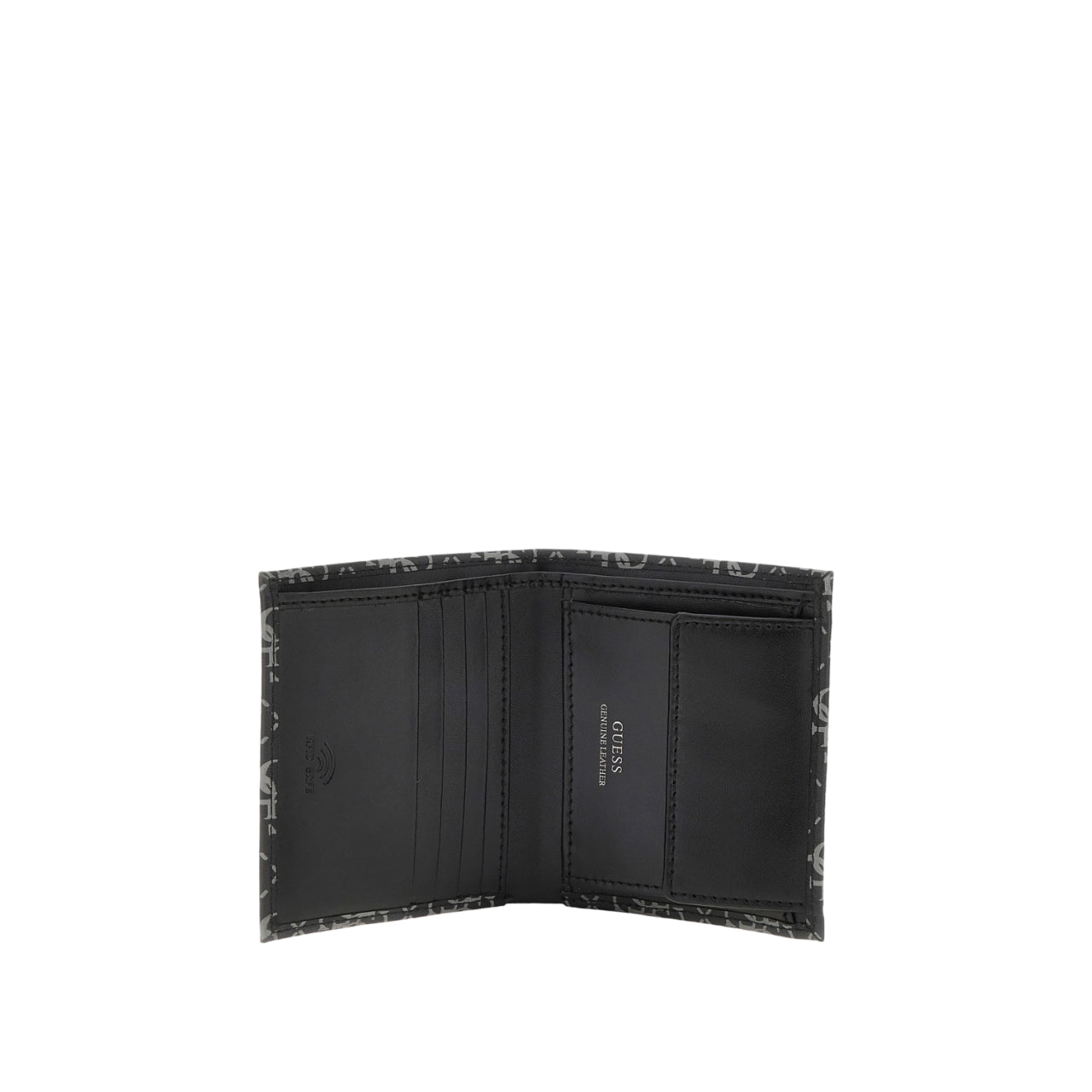 Portafoglio Guess Uomo Vezzola Nero/grigio