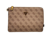 Pochette Guess Uomo Vezzola Nocciola/marrone