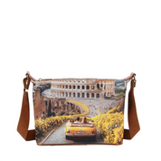 Borsa a Tracolla Y Not? Donna Sunshine Rome Multicolore