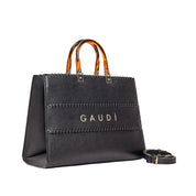 Borsa a Mano Gaudì Donna Gemma Nero
