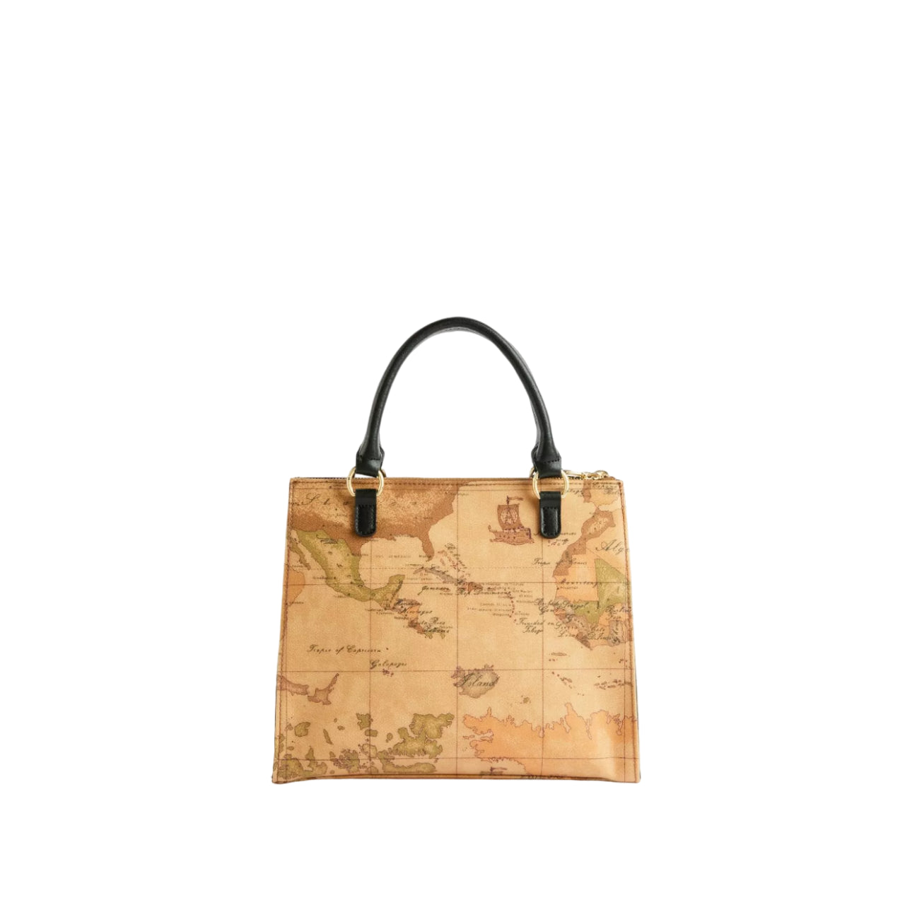 Borsa a Mano Alviero Martini 1^ Classe Donna Around Geo Nero/Geo Classic
