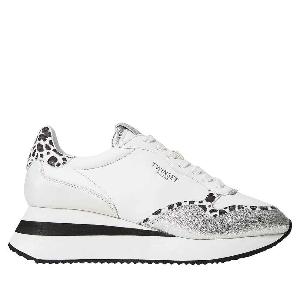 Sneakers Twinset Donna Bianca/Grigio