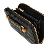 Portafoglio Guess Donna Sela Medium Nero