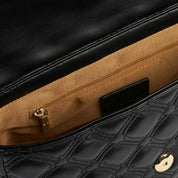 Borsa a Tracolla Alviero Martini 1^ Classe Donna Matelassè Nero