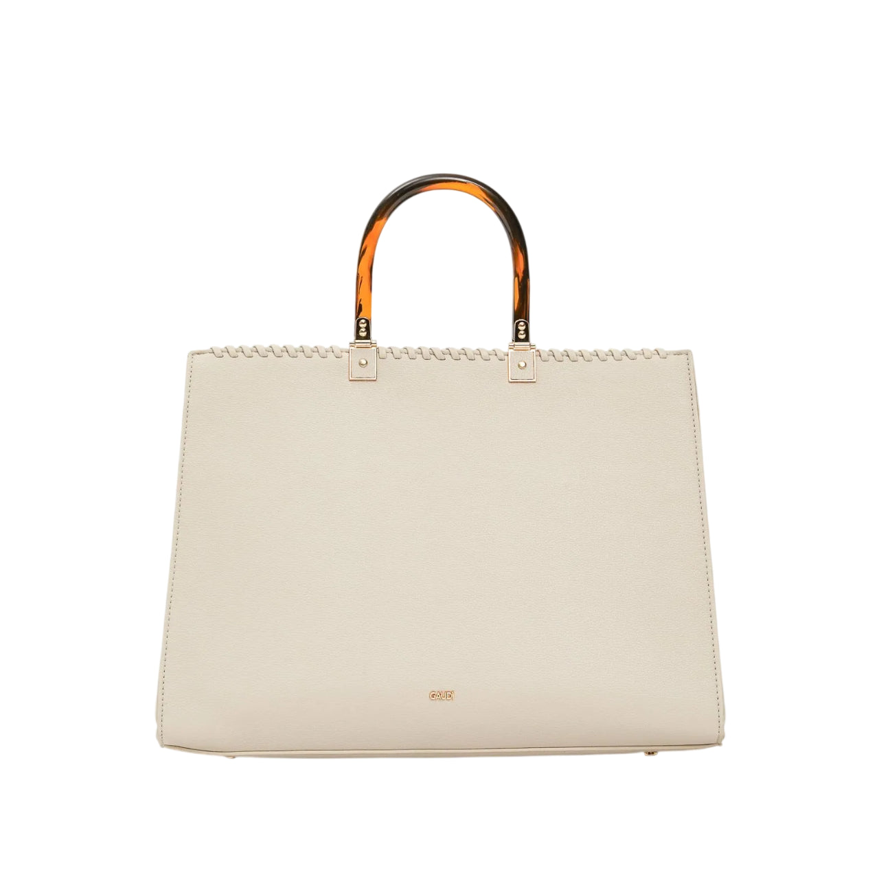 Borsa a Mano Gaudì Donna Gemma Beige