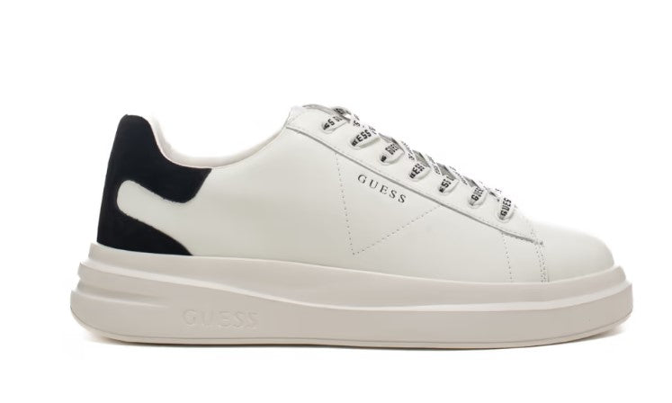 Sneakers Guess Uomo Elba Bianco/nero