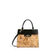Borsa a Mano Alviero Martini 1^ Classe Donna Around Geo Nero/Geo Classic