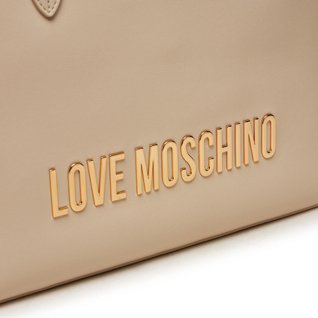 Borsa Shopper Love Moschino Donna Bold love Avorio