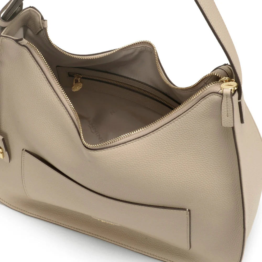 Borsa a Spalla Nannini Donna Carla Beige