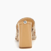 Sandalo con tacco Guess Donna Keila Beige/marrone
