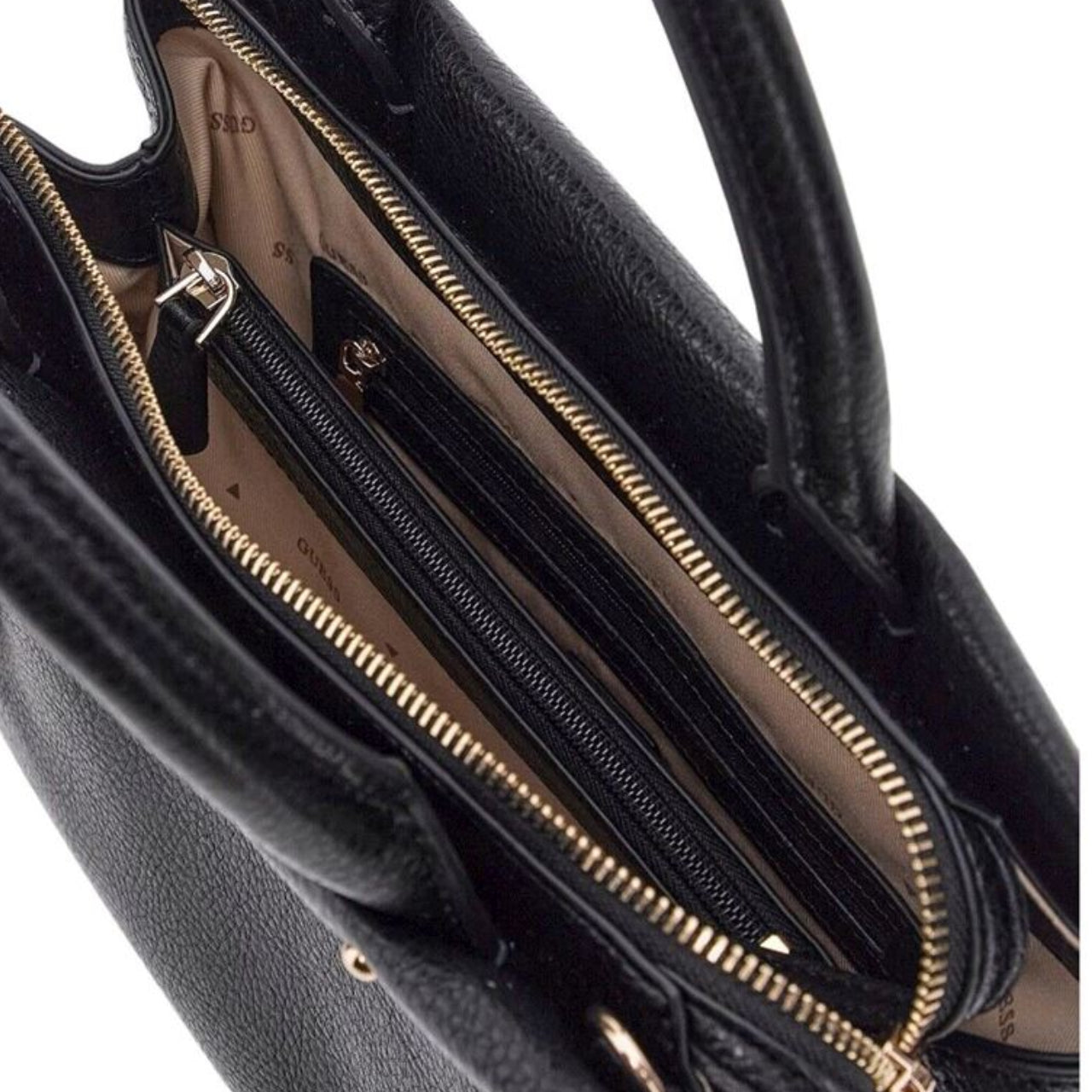 Borsa a Mano Guess Donna Levia Nero