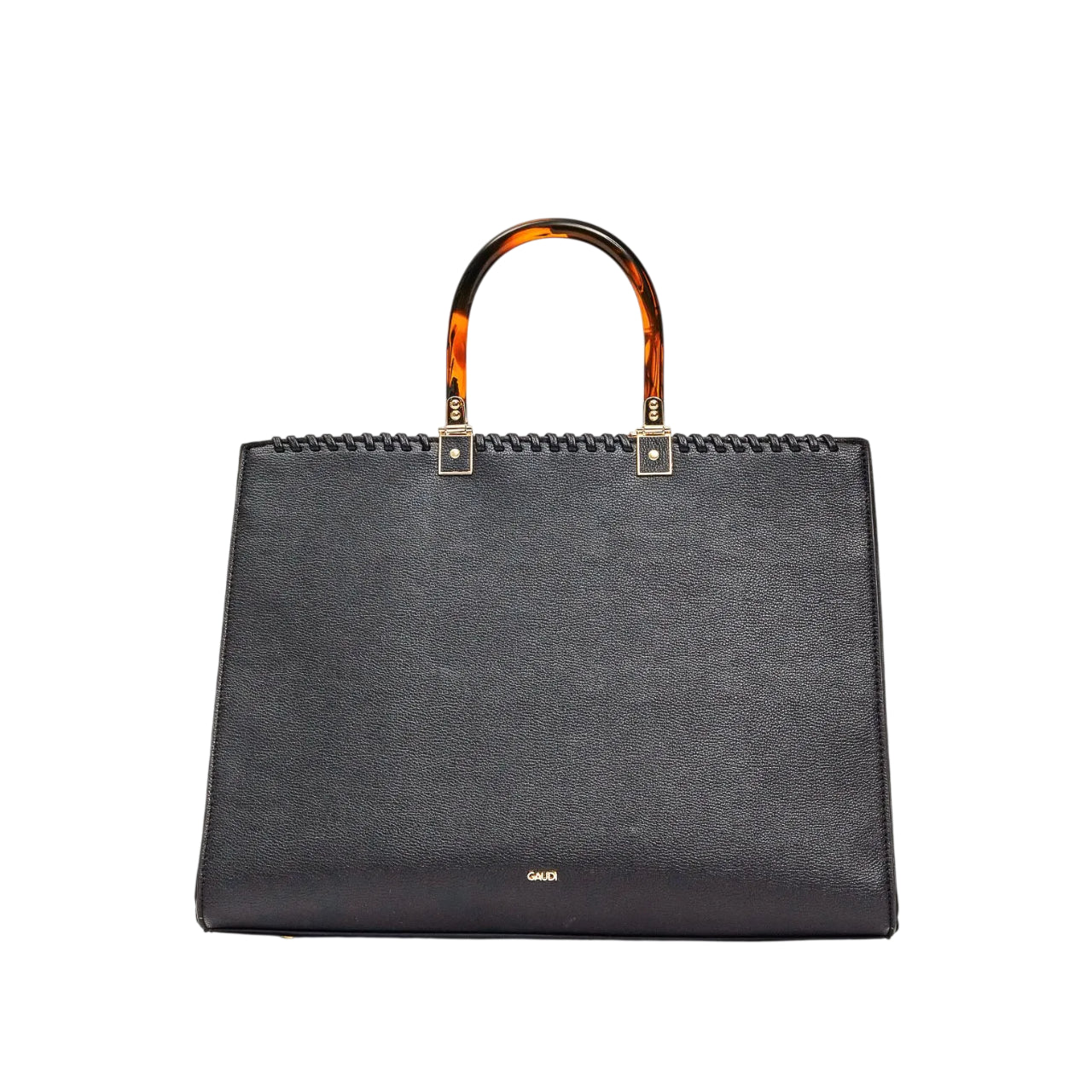 Borsa a Mano Gaudì Donna Gemma Nero