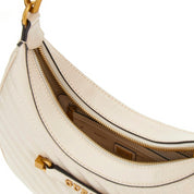 Borsa a Spalla Guess Donna Sela Avorio
