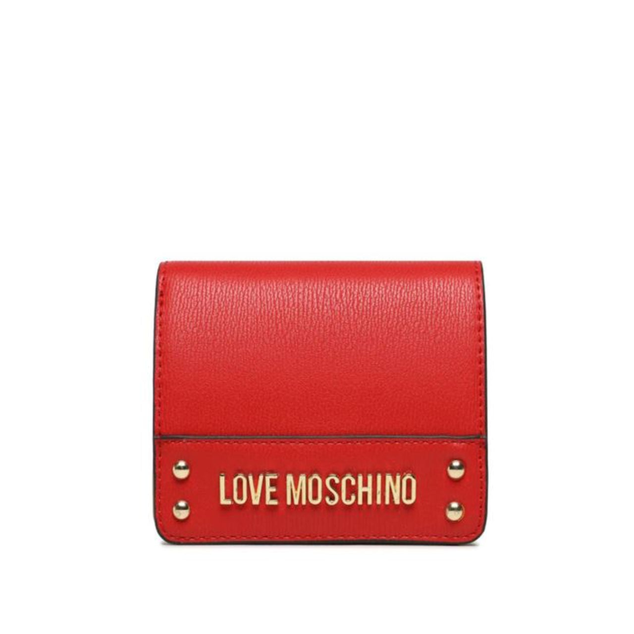 Portafoglio Love Moschino Donna Signature Small Rosso