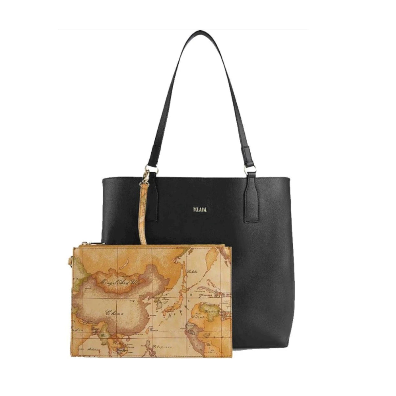 Borsa a Spalla Alviero Martini 1^ Classe Donna Two-way Bag Nero