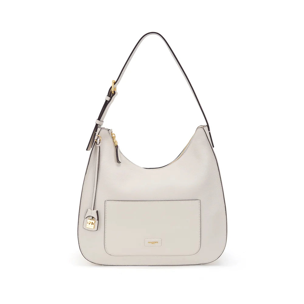Borsa a Spalla Nannini Donna Carla Bianco