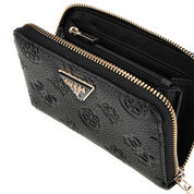 Portafoglio Guess Donna Cresidia Medium Nero