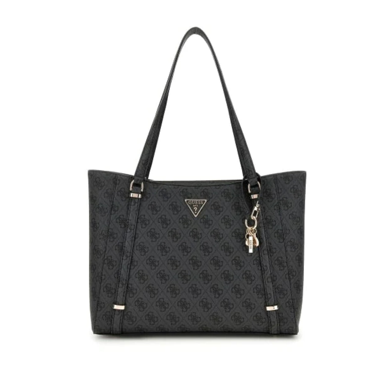Borsa a Spalla Guess Donna ECO ERICA Grigio/nero