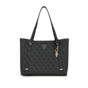 Borsa a Spalla Guess Donna ECO ERICA Grigio/nero