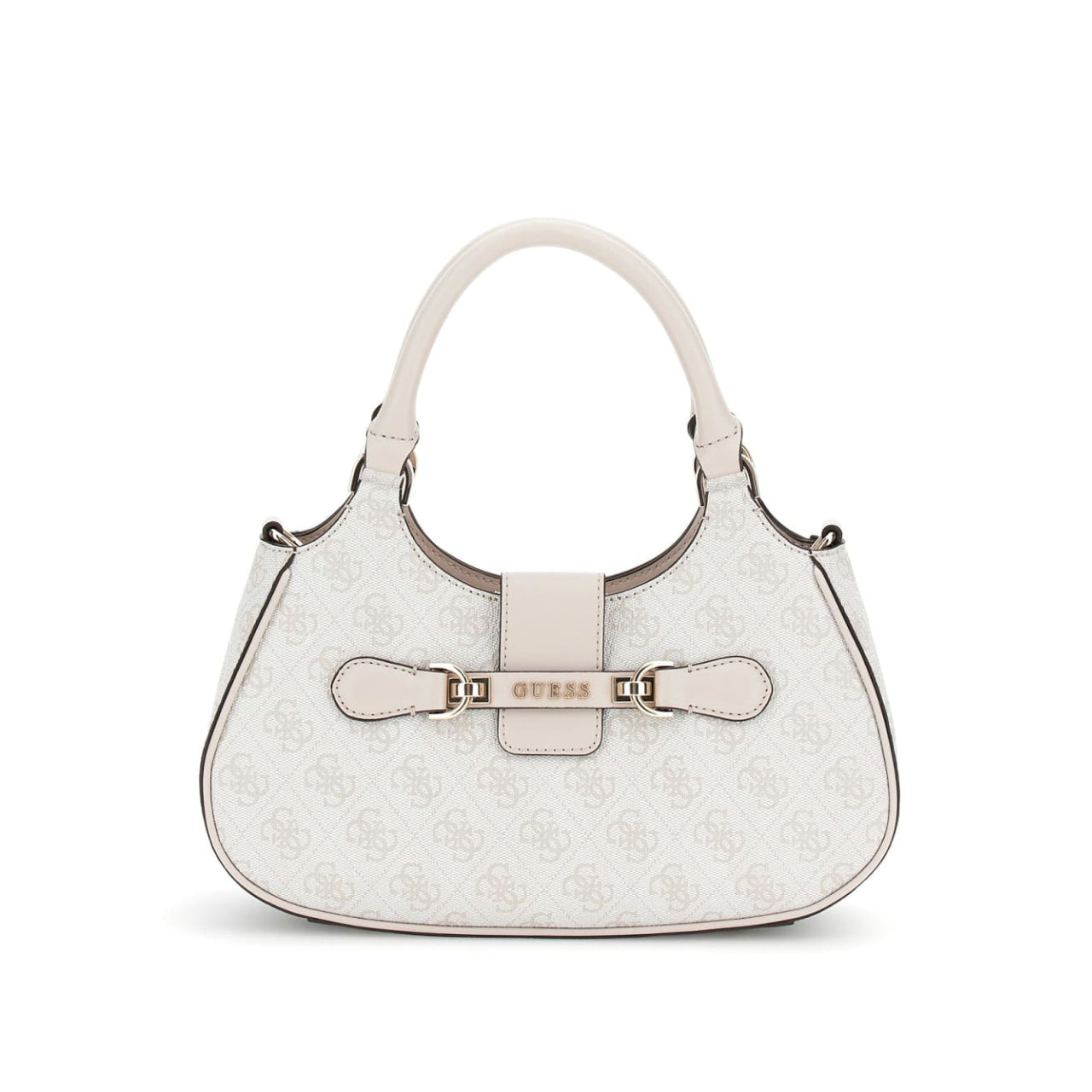 Borsa a Mano Guess Donna Nolana Bianco/rosa