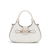 Borsa a Mano Guess Donna Nolana Bianco/rosa