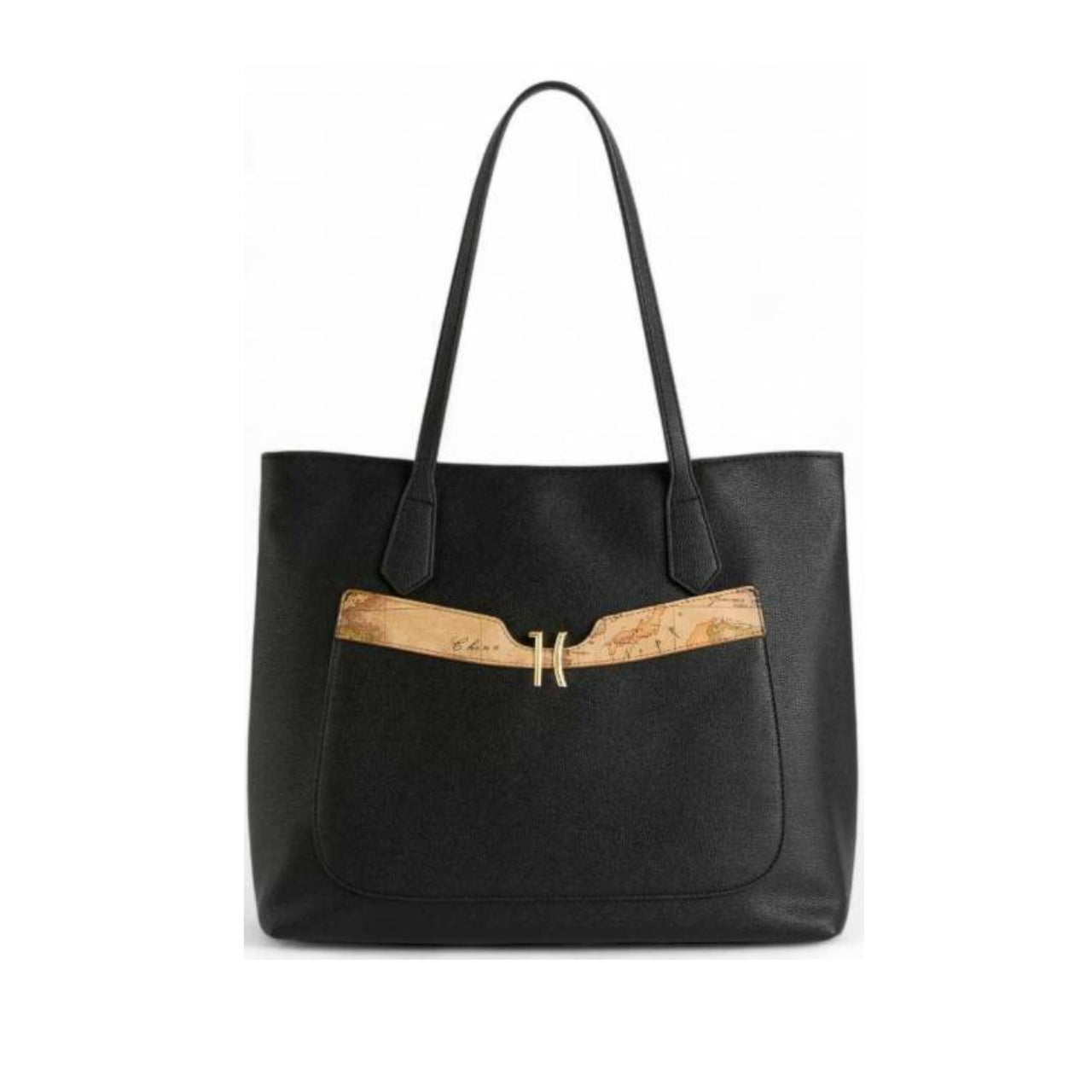 Borsa Shopper Alviero Martini 1^ Classe Donna Digital City Nero/Geo Classic