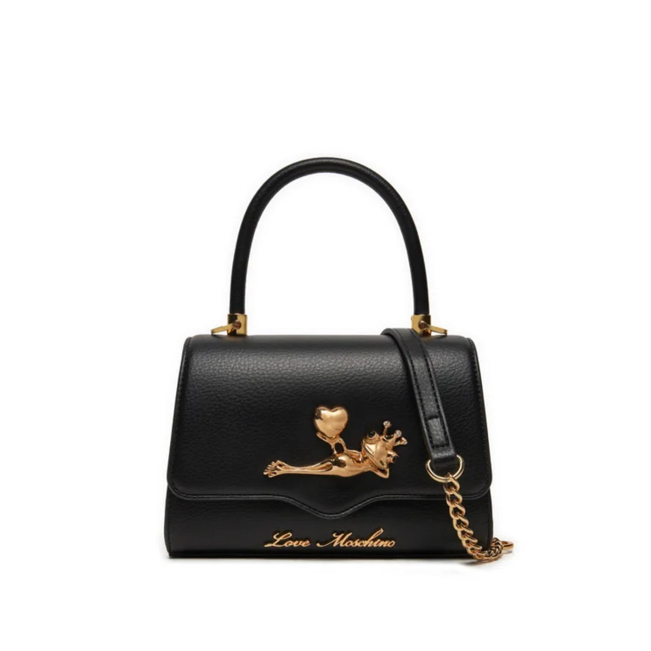 Borsa a Mano Love Moschino Donna Funny Love Nero