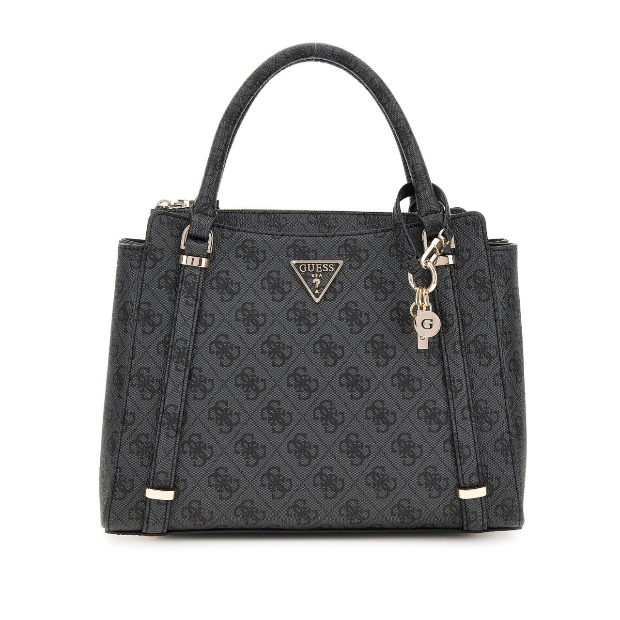 Borsa a Mano Guess Donna ECO ERICA Grigio/nero