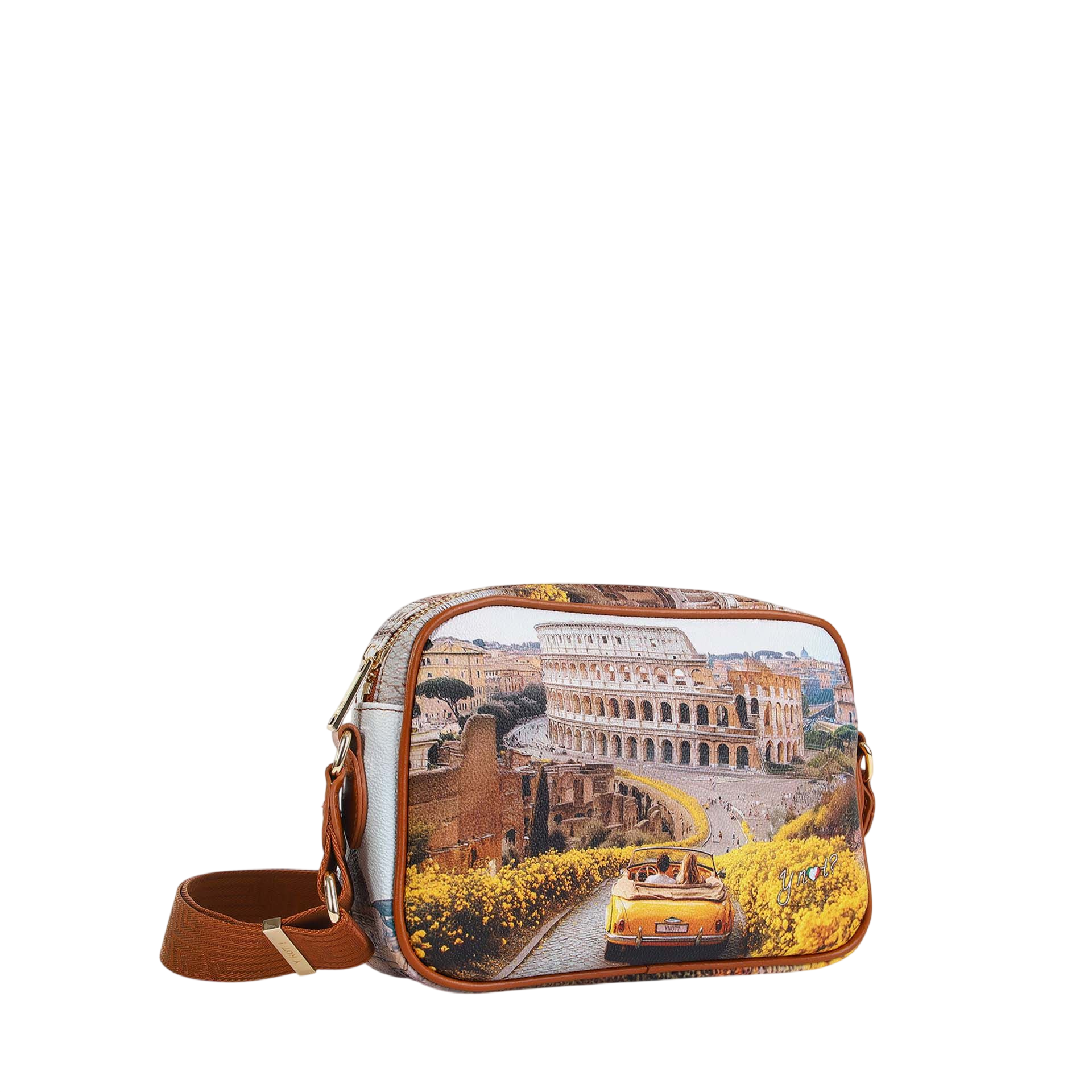 Borsa a Tracolla Y Not? Donna Sunshine Rome Multicolore